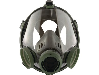 Celotvárový respirátor C 702 / TWIN DIN EN 136 cl. 3, DIN EN 136, bez filtra univerzálna veľkosť EKASTU (Farba DIN EN 136, Veľkosť Trieda 3, DIN EN 136, bez filtra Veľkosť Univerzálna veľkosť)