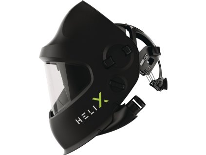 Zváračská prilba Helix Pure Air Quattro čierna 50 x 100 mm CE, ANSI, EAC, AS/NZS, spĺňa CSA Z94.5 OPTREL (Farba čierna, Veľkosť 50 x 100 mm CE, ANSI, EAC, AS/NZS, spĺňa CSA Z94.5)