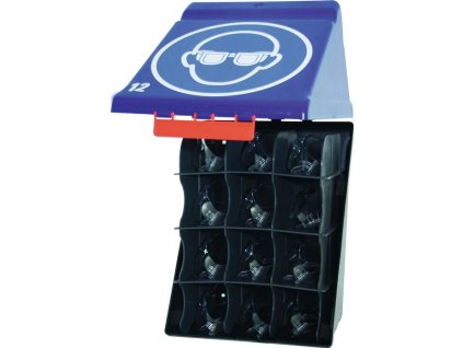 Bezpečnostný úložný box SecuBox - Maxi 12 modrý L236xŠ315xV200cca mm GEBRA (Farba modrá, Veľkosť L236xW315xH200ca.mm)
