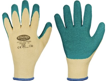 Rukavice Specialgrip EN 388 kategória PPE II STRONGHAND (Farba Veľkosť 10 žltá/zelená, Veľkosť EN 388 kategória OOP II)