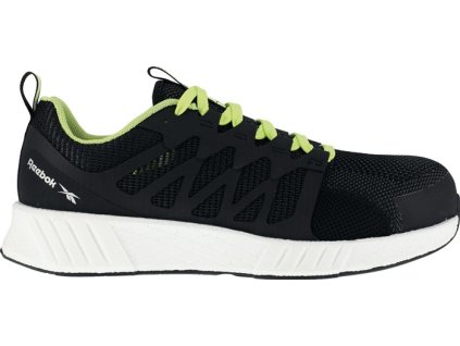 Bezpečnostná obuv Fusion Flexweave Work S1P SRC ESD EN ISO 20345 Ultraknit a Flexweave™ REEBOK (Farba Veľkosť 46 W. 11 čierna/limetkovo zelená, Veľkosť S1P SRC ESD EN ISO 20345 Ultraknit a Flexweave™)