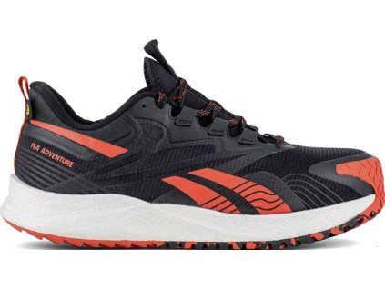 Bezpečnostná obuv FE4 Adventure Safety S3S SR ESD EN ISO 20345 mikrovlákno, sieťovina a TPU REEBOK (Farba Veľkosť 46 W. 11 čierna/červená, Veľkosť S3S SR ESD EN ISO 20345 Mikrovlákno, sieťovina a TPU)