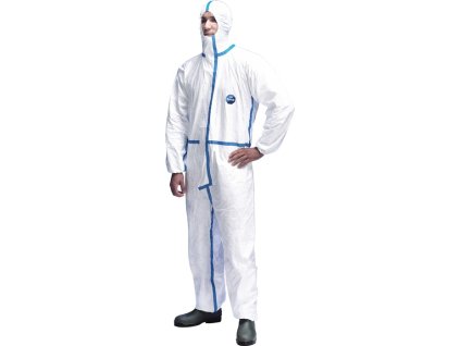 Jednorazový overal Tyvek® 600 Plus biely PPE kategórie III TYVEK (Farba Veľkosť XXL, Veľkosť biela Kategória OOP III)