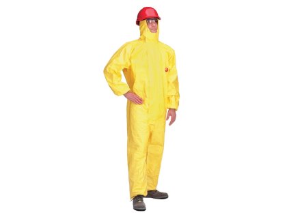 Ochranný overal Tychem® 2000 C žltý OOP kategória III DUPONT (Farba Veľkosť XXL, Veľkosť žltá Kategória OOP III)