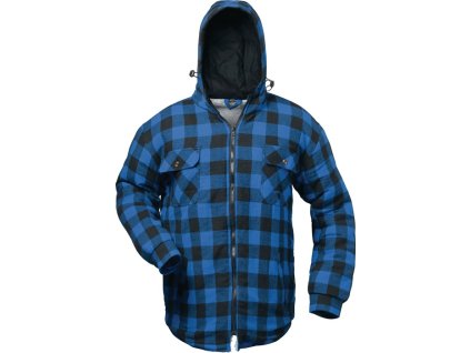 Termokošeľa Alberta modro-čierna kockovaná CRAFTLAND (Farba Veľkosť XXL, Veľkosť modro-čierna kockovaná)