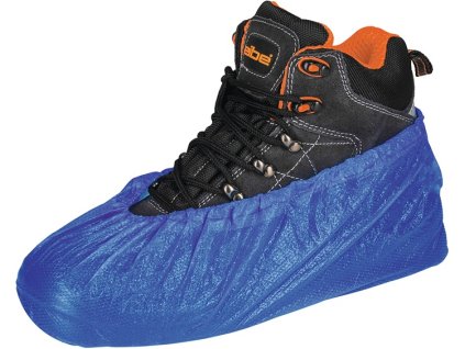 Overshoe Dĺžka cca 40 cm Výška cca 43 cm modré PPE kategória I 1 krabica = 100 ks. ASATEX (Farba Dĺžka cca 40 cm Výška cca 43 cm, Veľkosť modrá Kategória OOP I 1 balenie = 100 ks)