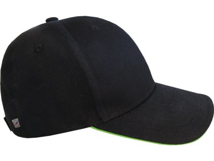 Čiapka Terrax Workwear univerzálna čierna/limetková TERRAX (Farba univerzálny, Veľkosť čierna/limetková)