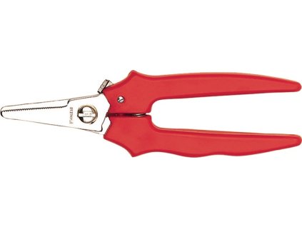 Kombinované nožnice  Celková dĺžka 140 mm Dĺžka strihu 31 mm  (Farba Celková dĺžka 140 mm Dĺžka rezu 31 mm)