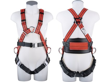 MAS 400 Quick Exclusiv plus EN361 EN358 4-bodový postroj, 170 mm chrbtová časť pre oblečenie veľkosti 1 (48-56) MAS (Farba EN361 EN358, Veľkosť 4-bodový, 170 mm zadný diel pre veľkosť odevu 1 (48-56))