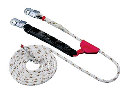 Záchytný systém proti pádu s vedením MAS S 16 EN353-2 MAS (Farba EN353-2, Veľkosť Dĺžka 20 m lana Ø 16 mm)