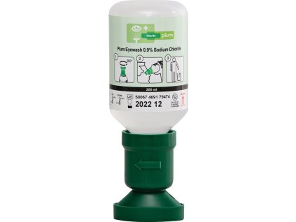 Fľaša na výplach očí 200 ml 3 roky (neotvorená fľaša) DIN EN15154-4 PLUM (Farba 200 ml, Veľkosť 3 roky (neotvorená fľaša) DIN EN15154-4)