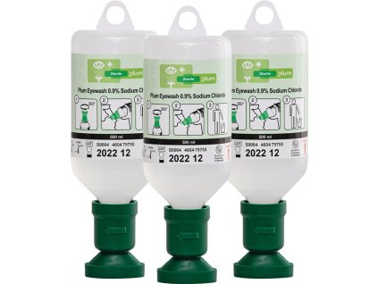 Fľaša na výplach očí 0,5 l 3 roky (neotvorená fľaša) DIN EN15154-4 PLUM (Farba 0,5 l, Veľkosť 3 roky (neotvorená fľaša) DIN EN15154-4)