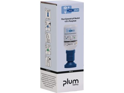 Fľaša na výplach očí pH neutrálna 200 ml 3 roky (neotvorená fľaša) DIN EN15154-4 PLUM (Farba 200 ml, Veľkosť 3 roky (neotvorená fľaša) DIN EN15154-4)