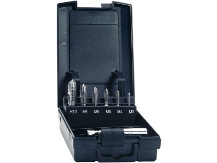 Sada závitníkových bitov DIN 3126 M3-M10 7-dielna súprava HSSG (Farba M3-M10 7-dielny, Veľkosť HSSG)