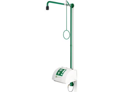 Bezpečnostná sprcha ClassicLine s dvoma sprchovými hlavicami nástenné pripojenie 3/4 IG ″ B-SAFETY (Farba s dvoma sprchovými hlavicami, Veľkosť Montáž na stenu Pripojenie 3/4 IG ″)