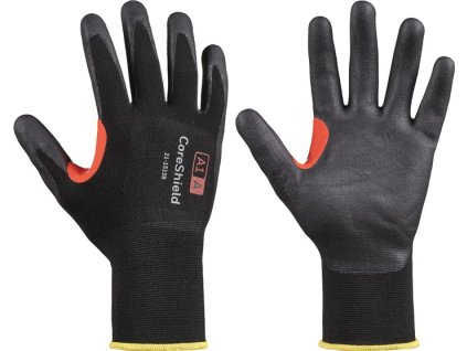 Rukavice na ochranu proti porezaniu CoreShield 15G A1/A EN 388 PPE kategória II 10 párov HONEYWELL (Farba Veľkosť 10 čierna, Veľkosť EN 388 kategória OOP II  10 párov)