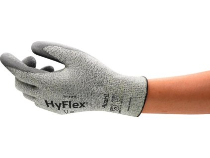 Rukavice na ochranu proti porezaniu HyFlex® 11-730 EN 388 PPE kategória II 12 párov ANSELL (Farba Veľkosť 11 šedá, Veľkosť EN 388 kategória OOP II  12 párov)
