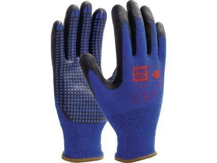 Nitrilové rukavice z jemného úpletu NI-Thermo nylon, akryl a nitril EN 388, EN 407, EN 511 PPE kategória II PRO FIT (Farba Veľkosť 11 modrá, Veľkosť Nylon, akryl a nitril EN 388, EN 407, EN 511 Kategória OOP II)
