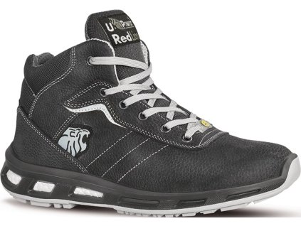 Bezpečnostná obuv Tvar S3S CI FO SR ESD EN ISO 20345:2022 Nubuková koža U.POWER (Farba Veľkosť 47 Š. 11 čierna, Veľkosť S3S CI FO SR ESD EN ISO 20345:2022 Nubuková koža)