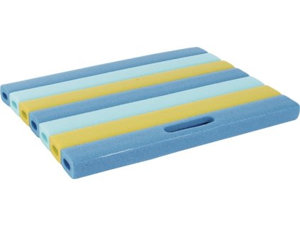 Kolenný vankúš L396xW297xS32cca 70 g farebný (modrá/žltá/tyrkysová zmes) TALEN TOOLS (Farba L396xW297xS32approx.mm, Veľkosť 70 g farebná (modrá/žltá/tyrkysová zmes))