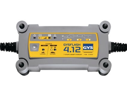 Nabíjačka batérií GYSFLASH 4.12 12 V 0,8-4,0 A GYS (Farba 12 V, Veľkosť 0,8-4,0 A)