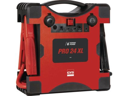 Lítiový posilňovač NOMAD POWER PRO 24 XL Nabíjacie napätie 24 V Štartovací prúd 1400 A GYS (Farba Nabíjacie napätie 24 V, Veľkosť Štartovací prúd 1400 A)