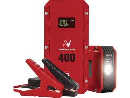 Lítiový posilňovač NOMAD POWER 400 Nabíjacie napätie 12 V Štartovací prúd 500 A GYS (Farba Nabíjacie napätie 12 V, Veľkosť Štartovací prúd 500 A)