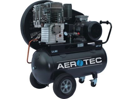 Kompresor Aerotec 780-90 780 l/min 10 bar 4 kW 400 V50 Hz 90 l AEROTEC (Farba 780 l/min 10 bar, Veľkosť 4 kW 400 V50 Hz 90 l)