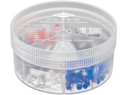 Montážna krabica  400 kusov 0,5 - 2,5 mm²  (Farba 400 kusov 0,5 - 2,5 mm²)