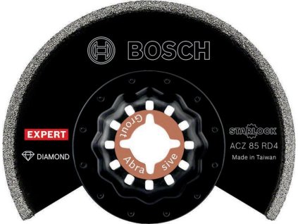 Segmentový pílový kotúč Expert ACZ85RD4 BOSCH (Farba Ø 85 mm, Veľkosť Hmoždinka Starlock 2608900034)