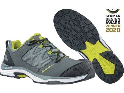 Bezpečnostná obuv ULTRATRAIL GREY LOW S3 ESD HRO SRC 20345:2022 kožená ALBATROS (Farba Veľkosť 47 W. 8/11 sivá/kombi, Veľkosť S3 ESD HRO SRC 20345:2022 koža)