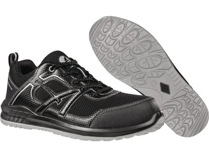 Bezpečnostná obuv RIDER BLACK LOW S1P ESD SRC EN ISO 20345:2011 Uhlíkové mikrovlákno/pletivo ALBATROS (Farba Veľkosť 46 W. 11 čierna, Veľkosť S1P ESD SRC EN ISO 20345:2011 Karbónové mikrovlákno/sieťovina)