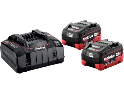 Základná sada akumulátorov 5,5 LiHD 18 V 2 x 5,5 (LiHD) Ah box METABO (Farba 18 V, Veľkosť 2 x 5,5 (LiHD) Ah  Kartónová krabica)
