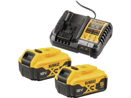 Štartovacia batériová súprava DCB1104P2 18 V 5 Ah DEWALT (Farba 18 V, Veľkosť 5 Ah)