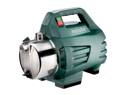Záhradné čerpadlo P 4500 Inox 4500 l/h 48 m 4,8 bar 1300 W Nerezová oceľ 25,4 mm (1″) IG METABO (Farba 4500 l/h 48 m 4,8 bar 1300 W, Veľkosť Nerezová oceľ Vnútorný závit 25,4 mm (1″))