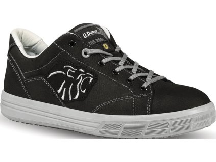 Bezpečnostná obuv Amazon S3 SRC ESD EN ISO 20345 frézovaná koža U.POWER (Farba Veľkosť 46 W. 11 čierna, Veľkosť S3 SRC ESD EN ISO 20345 frézovaná koža)