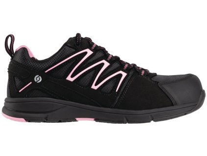 Dámska bezpečnostná obuv Silvy2 S1P SRC EN ISO 20345 Mikrovlákno s textilnými vložkami BAAK (Farba Veľkosť 41 W. 10,5 čierna/ružová, Veľkosť S1P SRC EN ISO 20345 Mikrovlákno s textilnými vložkami)