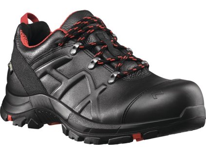 Bezpečnostná obuv BE Safety 54 nízka S3 HRO HI CI WR SRC ESD EN ISO 20345 Koža HAIX (Farba Veľkosť 11 (46) Š. stredne čierna/červená, Veľkosť S3 HRO HI CI WR SRC ESD EN ISO 20345 koža)