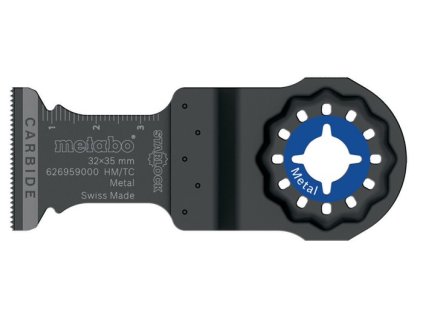 Ponorný pílový kotúč Starlock D.35mm Š.32mm TCT rozstup zubov 1,3mm/20TPI 1 kus METABO (Farba D.35mm Š.32mm HM, Veľkosť rozstup zubov 1,3 mm/20TPI 1 kus)