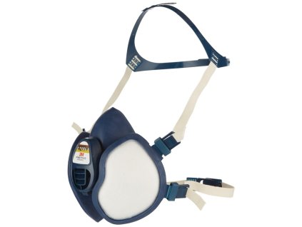 Respirátor polomaska 4000+ EN 405:2001+A1:2009 FFABE1P3 R D Jedna veľkosť 3M (Farba EN 405:2001+A1:2009 FFABE1P3 R D, Veľkosť Jedna veľkosť pre všetkých)