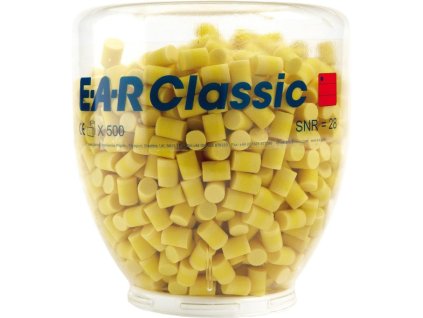 Zátky do uší E-A-R™ Classic™ Refill EN 352-2:2020 SNR 31 dB 500 párov / dávkovač 3M (Farba EN 352-2:2020 SNR 31 dB, Veľkosť 500 párov / dávkovač)