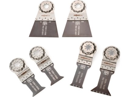 Sada pílových kotúčov E-Cut Best of WOOD & METAL StarlockPlus ks na karte 6 FEIN (Farba StarlockPlus, Veľkosť ks na kartu 6)