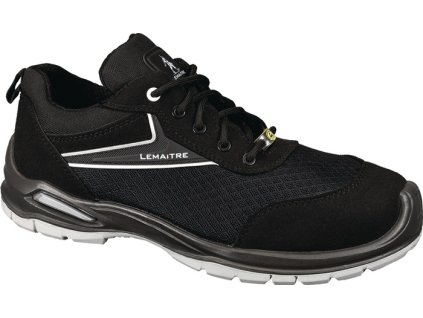 Bezpečnostná obuv Lennon S1P ESD SRC EN ISO 20345 Textil LEMAITRE (Farba Veľkosť 46 čierna, Veľkosť S1P ESD SRC EN ISO 20345 textil)