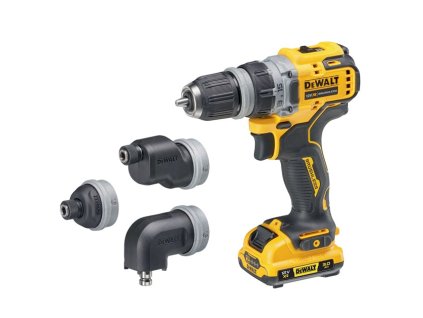 Akumulátorová vŕtačka DCD703L2T 12 V 3 Ah 1,5-10 mm DEWALT (Farba 12 V 3 Ah, Veľkosť 1,5-10 mm)