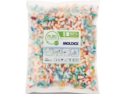 Zátky do uší Spark Plugs® 786001 EN 352-2 SNR 35 dB 500 párov / náplňové balenie MOLDEX (Farba EN 352-2 SNR 35 dB, Veľkosť 500 párov / náplň)