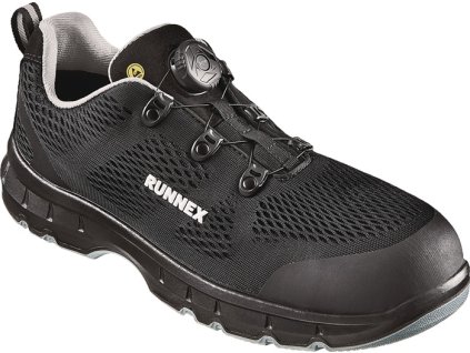 Bezpečnostná obuv FlexStar 5190 S1PS FO SR ESD EN ISO 20345 RUNNEX (Farba Veľkosť 46 W. 11 čierna, Veľkosť S1PS FO SR ESD EN ISO 20345)
