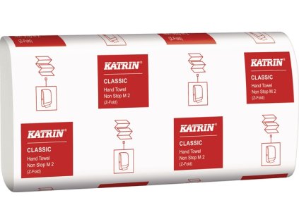 Skladaný uterák Katrin Classic M 2 2-vrstvový biely D.cca 240 mmxŠ.cca 203 mm 4000 utierok/KT ELOS (Farba 2-vrstvová biela, Veľkosť D.cca 240 mmxŠ.cca 203 mm  4000 utierok/KT)