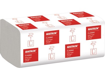 Skladaný uterák Katrin Classic ZZ 2 D.cca 230 mmxŠ.cca 244 mm biely 2-vrstvový ZickZack ELOS (Farba D.cca 230 mmxŠ.cca 244 mm, Veľkosť biela 2-vrstvový ZigZag)