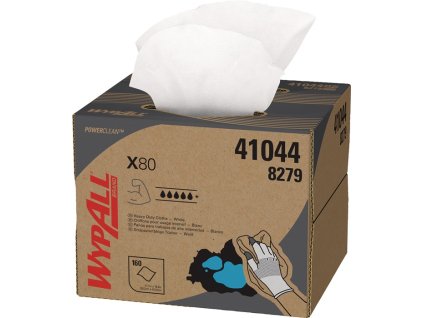 Utierka WypAll® X80 8279 Dĺžka cca 424 mmxŠírka cca 282 mm biela 1-vrstvová Krabica WYPALL (Farba D.cca 424 mmxŠ.cca 282 mm, Veľkosť biela 1-vrstvový Box)