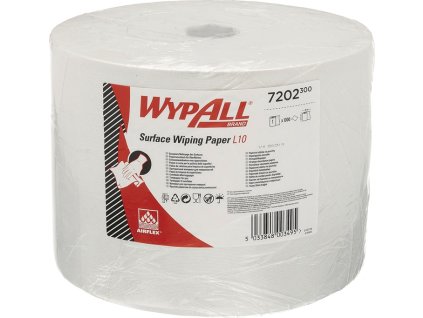 Čistiaca utierka WYPALL (Farba Dĺžka cca 380 mm x šírka cca 235 mm, Veľkosť biela 1-vrstvový, perforovaný)